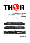 H-4SDI(4HDMI)-QAM-IP 4 SDI(HDMI) to 4 DVB-C