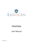 OneVote User Manual
