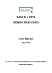 SATA III + PATA COMBO RAID CARD