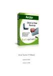 Arctor User Manual