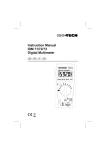 Instruction Manual IDM 71/72/73 Digital Multimeter
