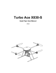 Turbo Ace X830-S User Manual