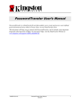PasswordTraveler User`s Manual