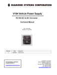 V104 User Manual - Diamond Systems Corporation