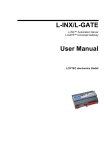 L-INX User Manual
