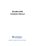 MoniMax7600I Installation Manual