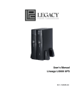 LI3000 User Manual - Legacy Power Conversion