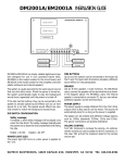 Kiddie Ride Sound Box User`s Manual