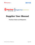 KQ Supplier User Manual