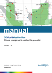 CCWorldWeatherGen manual - Sustainable Energy Research Group