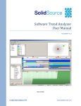 Software Trend Analyzer User Manual