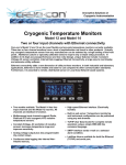 Cryogenic Temperature Monitors
