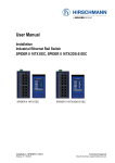 User Manual Installation, SPIDER II 16TX EEC, SPIDER II 16TX/2DS