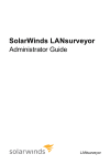 SolarWinds LANsurveyor Administrator Guide