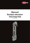Manual Bucket elevator T53/T54/T55