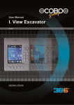 User Manual I. View Excavator