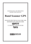 Band Scanner GPS User Manual