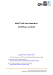 KMUTT WiFi User Manual for iOS (iPhone and iPad)