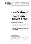 User`s Manual EMI SIGNAL