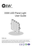 X-300 Panel Light