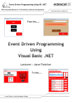 Unit 14: Event-Driven Programming