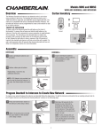 114A4096 Wireless Doorbell & Intercom Models