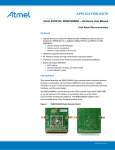 Atmel AVR2162: REB233SMAD - Hardware User Manual