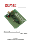 PIC-P40-USB development board User`s Manual