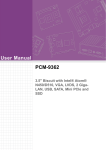 User Manual PCM-9362