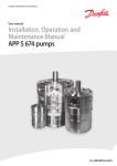 Installation, Operation and Maintenance Manual APP S 674 pumps