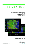 Multi-Function Display Pilot`s Guide