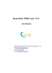 ReturnStar HDD Lock V3.0 User Manual