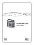 Defender 500 Series User Manual