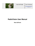 RadioVision User Manual Haas Software