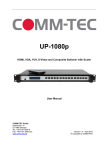 UP-1080p - COMM-TEC