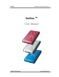 NetDisk User Manual