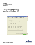 LineGuard 2300 Program - Welcome to Emerson Process