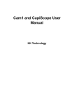 CAM1 and CapiScope User Manual in pdf format