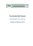 SBR Administrator User Manual