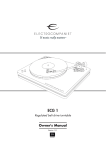 ECG 1 Owner`s Manual