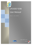 LPC4357-EVB User Manual