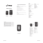 Pyle Car Speakers User Manual