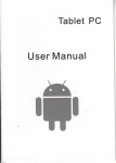 Tablet PC User Manual