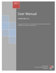 User Manual V_1.0 - Center for Software Engineering