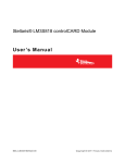 MDL-LM3S818CNCD User`s Manual