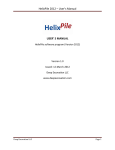 HelixPile 2012 – User`s Manual USER` S