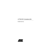 AT76C651 Evaluation Kit - User Manual