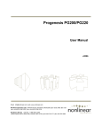 PG200-220 User Manual - Microscopy and Analytical Imaging