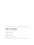 CUBE - User Manual