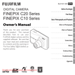 fujifilm finepix c10 User guide manual operating instructions camera
